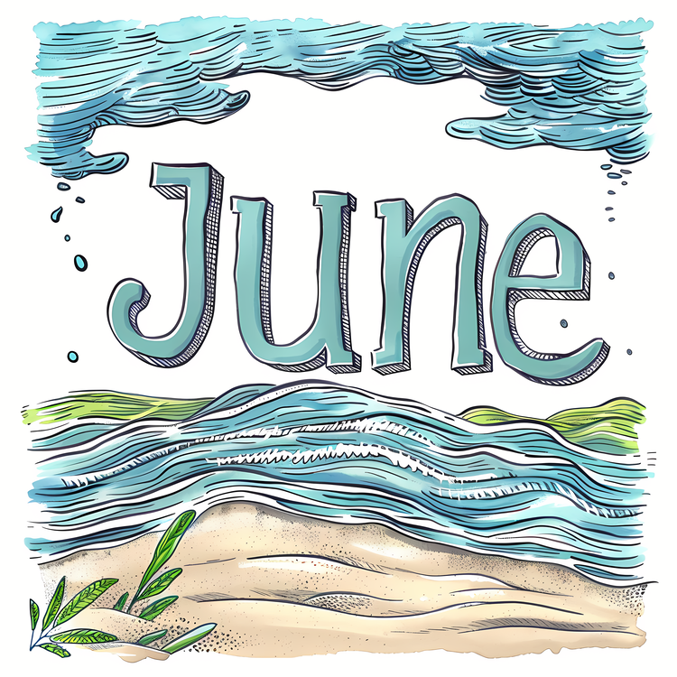 Hello June,Seascape,Beach