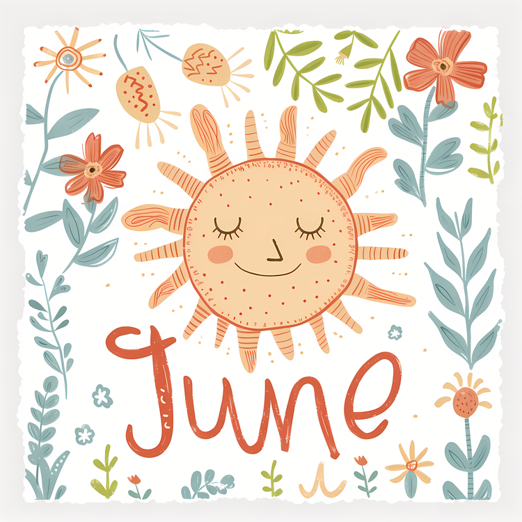 Hello June,Summer,Sunny