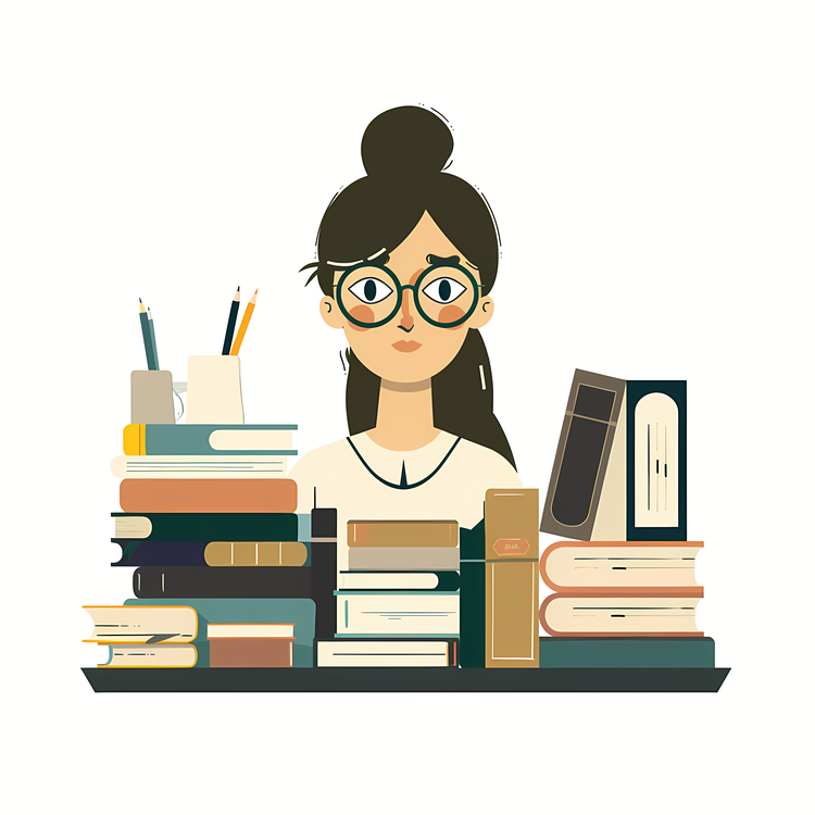 School Librarian,Woman,Book