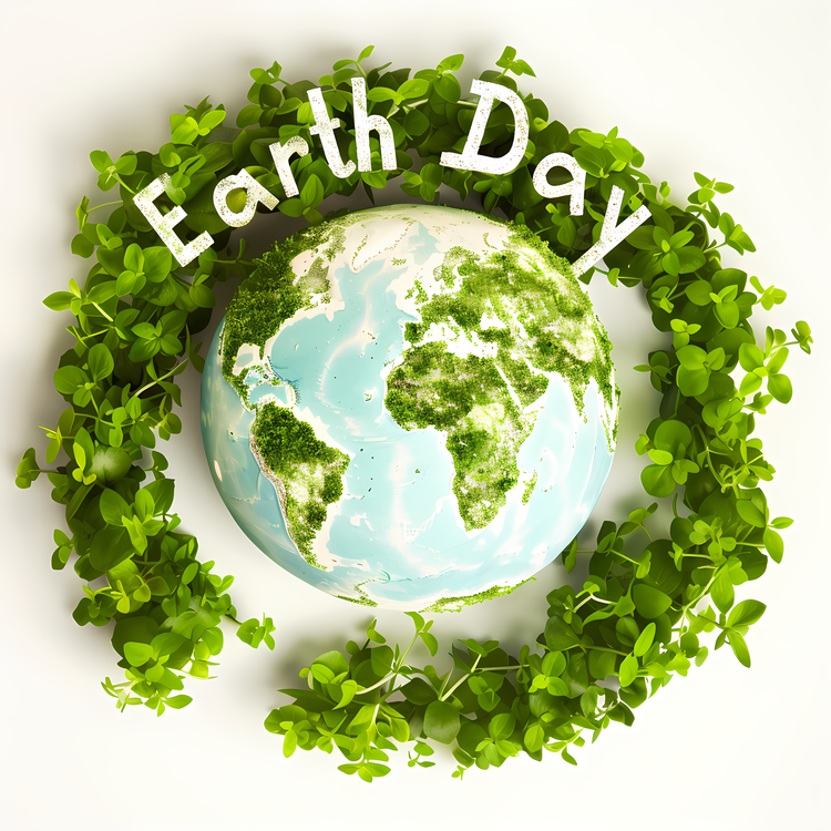 Earth Day,Green Plants,Environmental Awareness