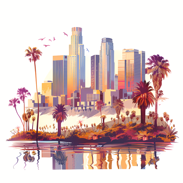 Los Angeles,Artistic,Sunset