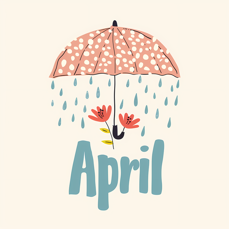 Hello April,Umbrella,April
