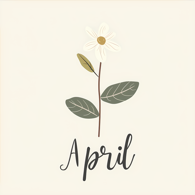 Hello April,Spring,Nature