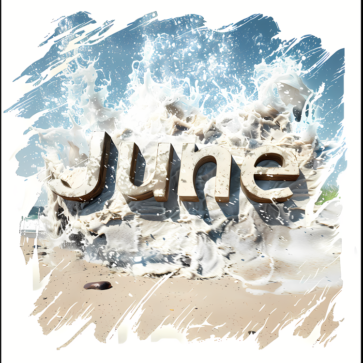 Hello June,Beach,Water