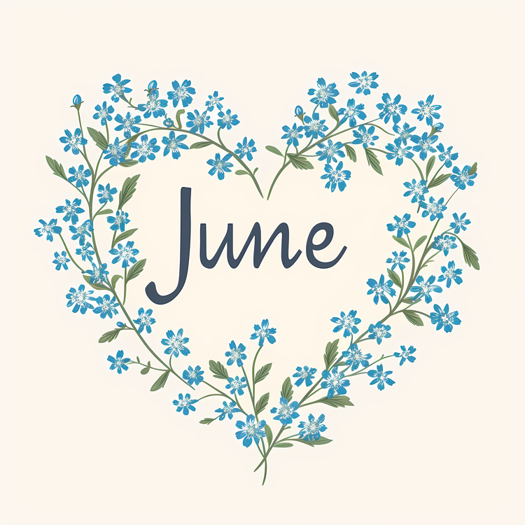Hello June,Flower,Floral