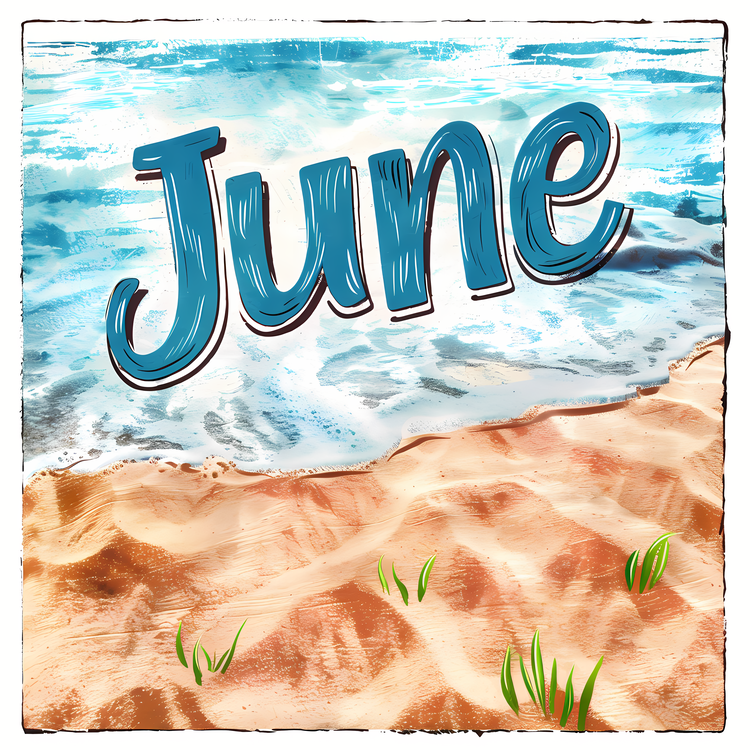 Hello June,Ocean,Beach