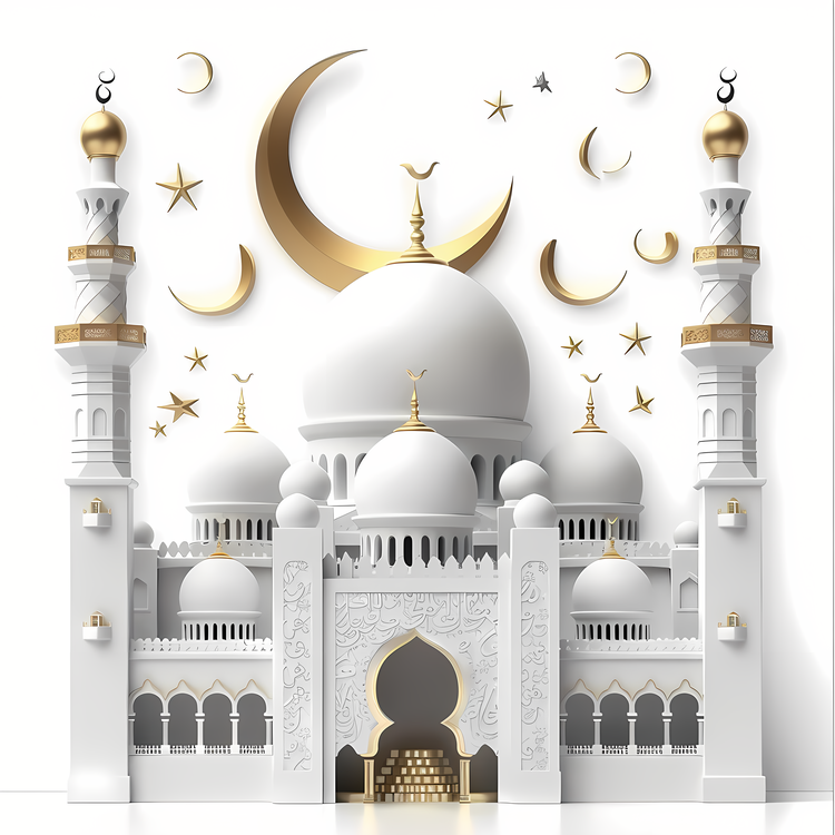 Eid Alfitr,White Mosque,Islamic Architecture