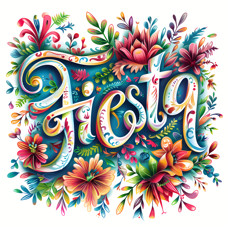 Fiesta,Colorful,Floral