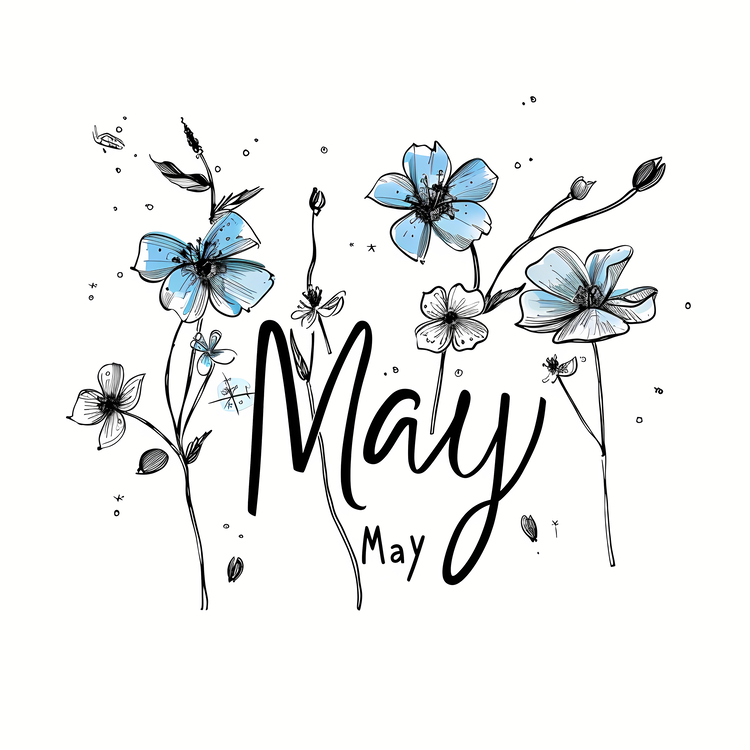 Hello May,Flowers,Blooms