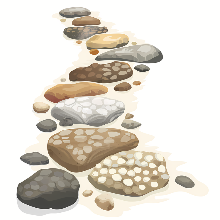 Pebble Path,Rock,Path
