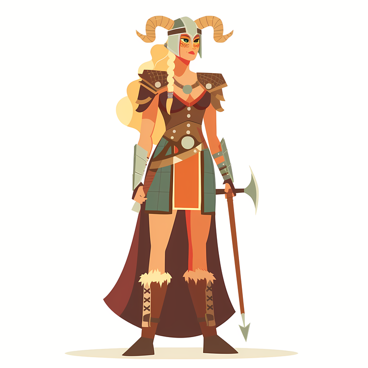 Viking Woman,Human,Warrior