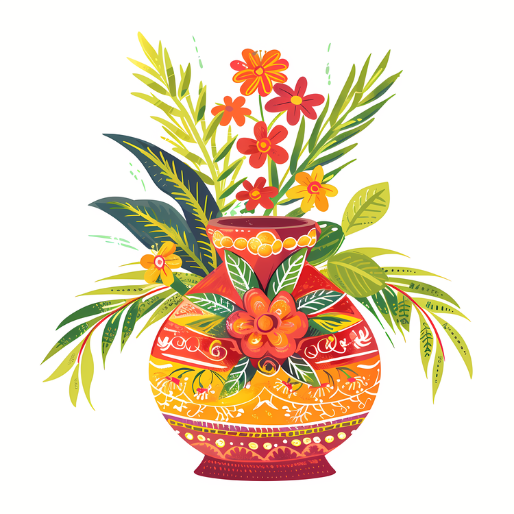 Gudi Padwa,Vase,Flowers