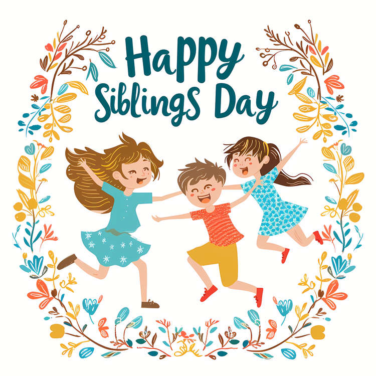Happy Siblings Day,Siblings Day,Kids Day