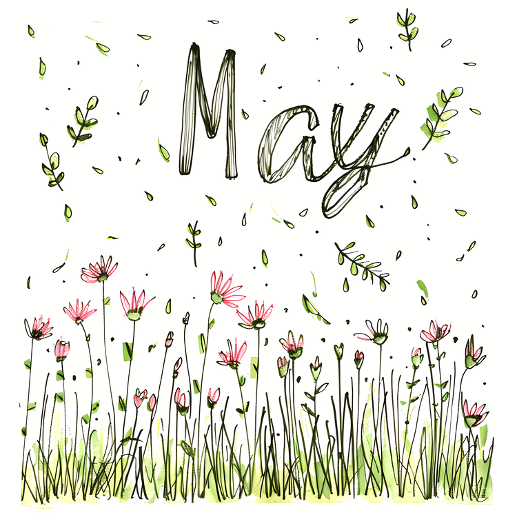 Hello May,Spring,Grass