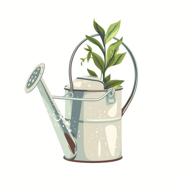 Garden Watercan,Watering Can,Green Plants
