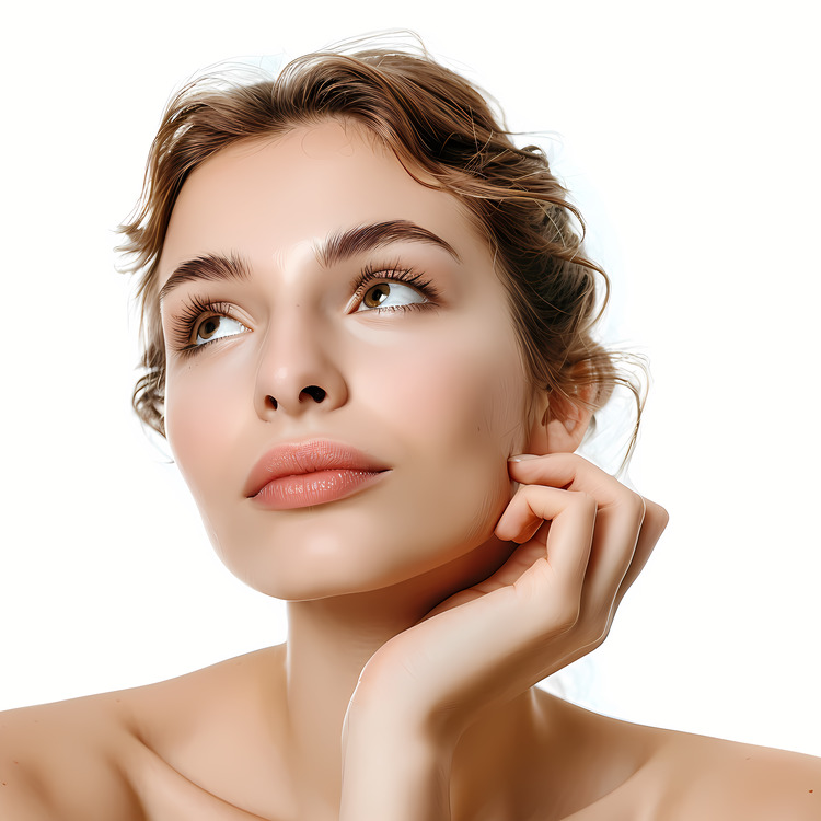 Thinking Woman,Healthy Skin,Antiaging