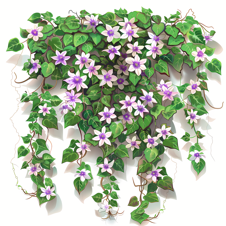 Clematis Flower,Purple,Flowers