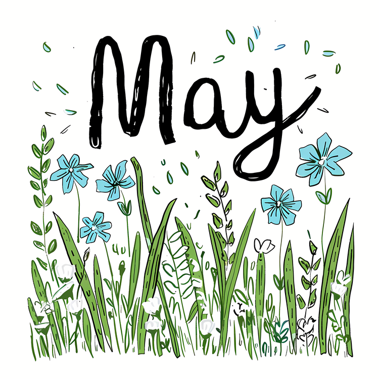 Hello May,Flowers,Nature