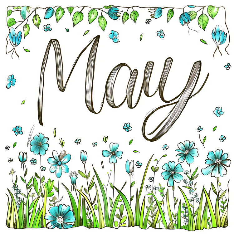 Hello May,Garden,Flowers