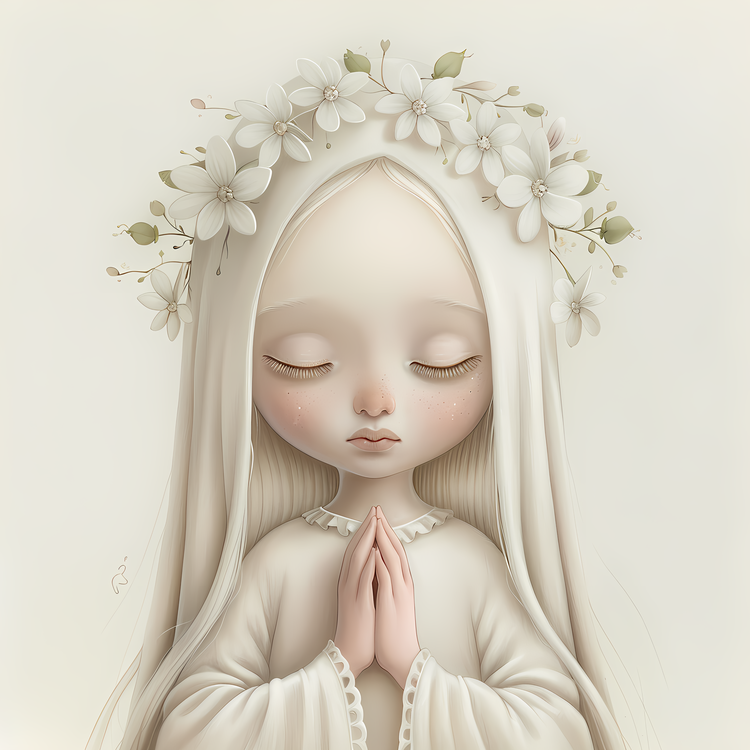 Day Of Prayer,Virgin,White Dress