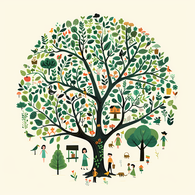 Arbor Day,Tree,Family