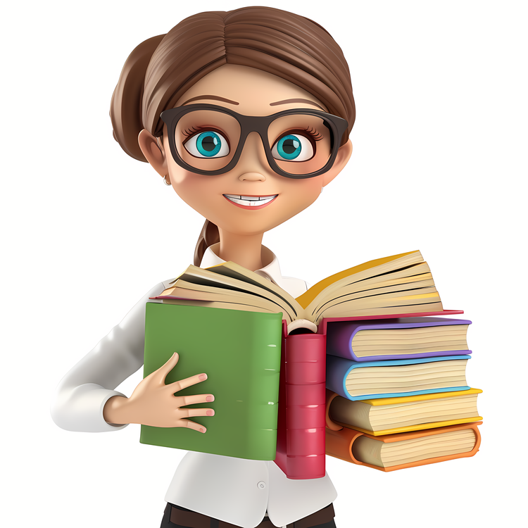 School Librarian,Student,Bookworm