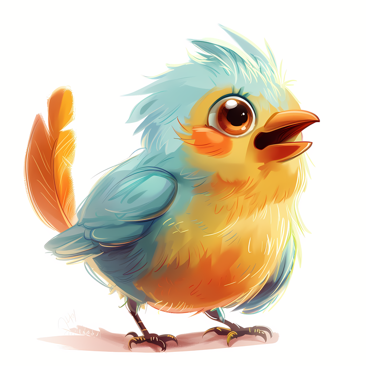 Bird Day,Cute,Colorful