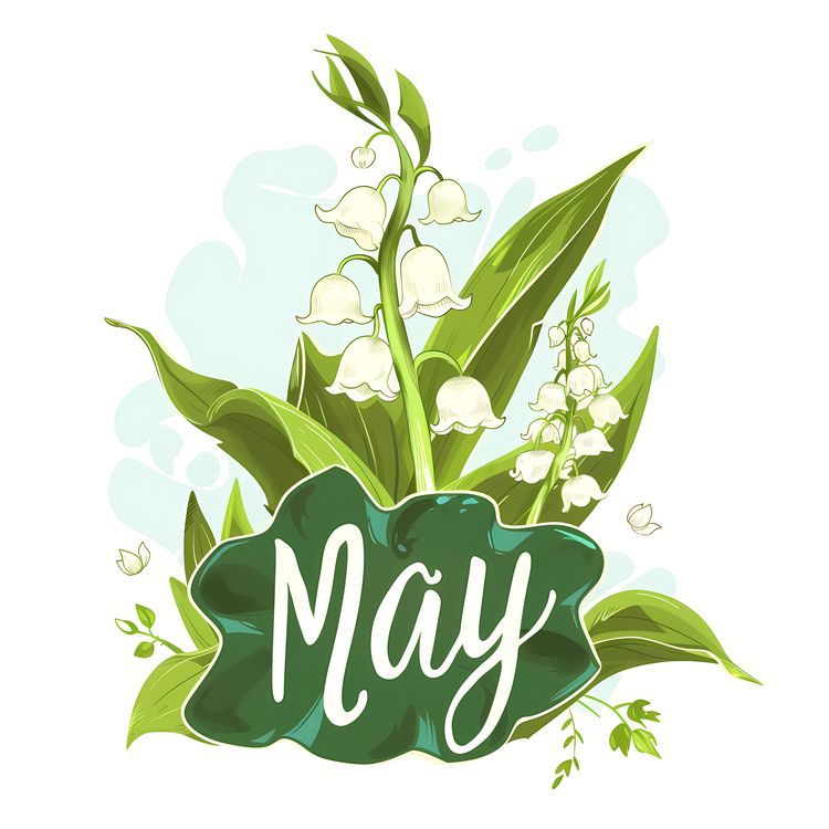 Hello May,Lily Of The Valley,Spring