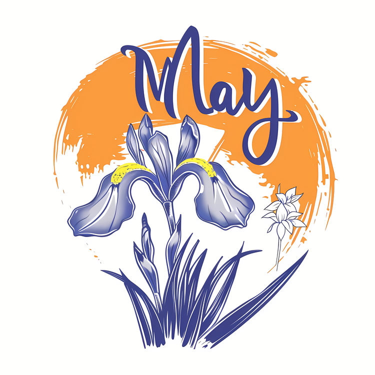 Hello May,Floral,Spring