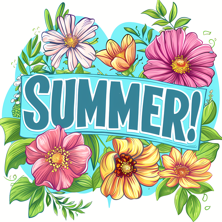 Welcome Summer,Garden,Flowers
