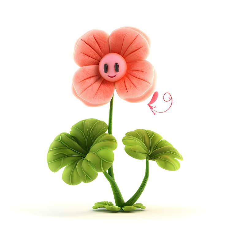 3d Cartoon Flowers,Flower,Petal