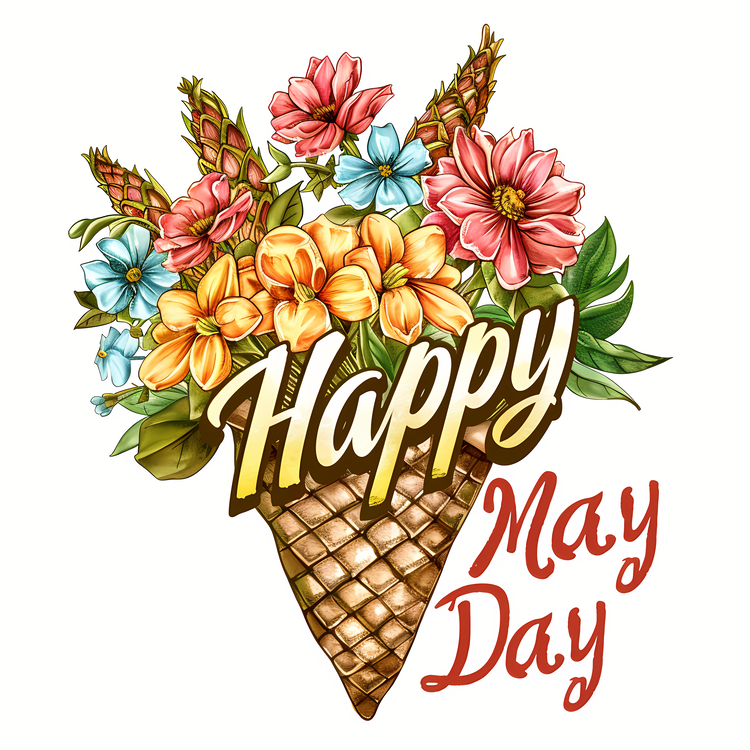 May Day,Happy,Vibrant