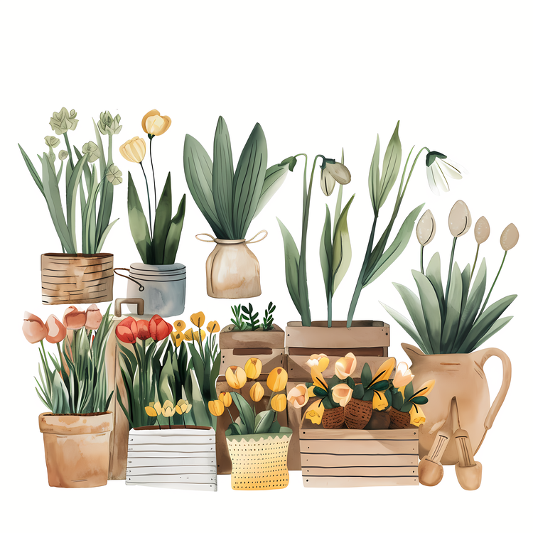 Spring Market,Garden Plants,Bulbs