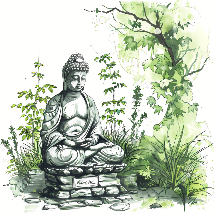 Garden Meditation Day,Buddha,Meditation