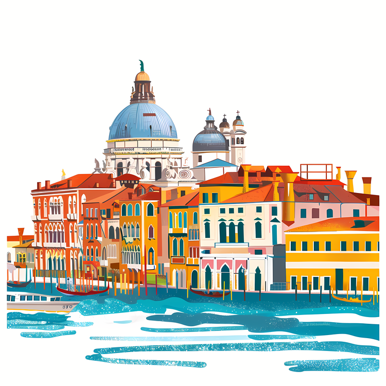 Italy Venezia,Buildings,Water