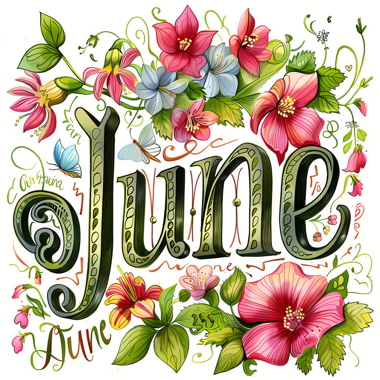 Hello June,Summer,Nature