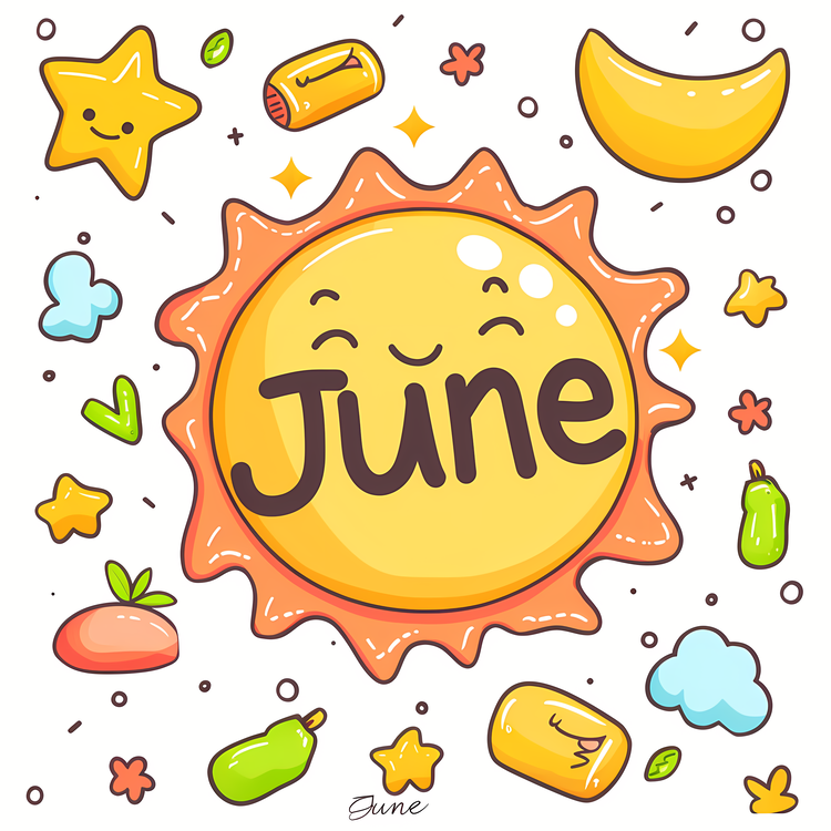 Hello June,Sunny,Summer