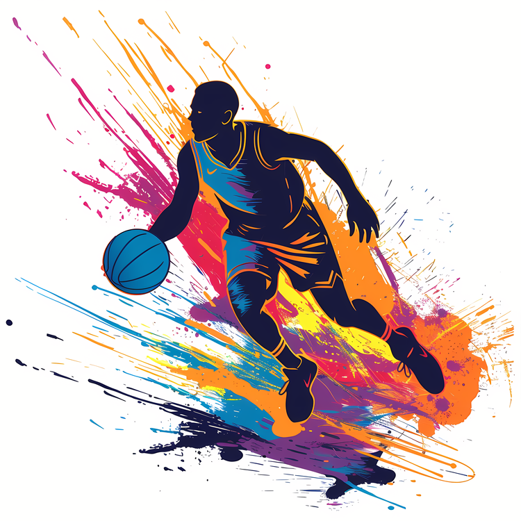 Basketball Silhouette,Sports,Basketball