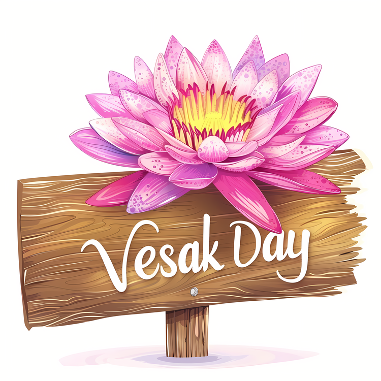 Happy Vesak Day,Lotus Flower,Vesak Day