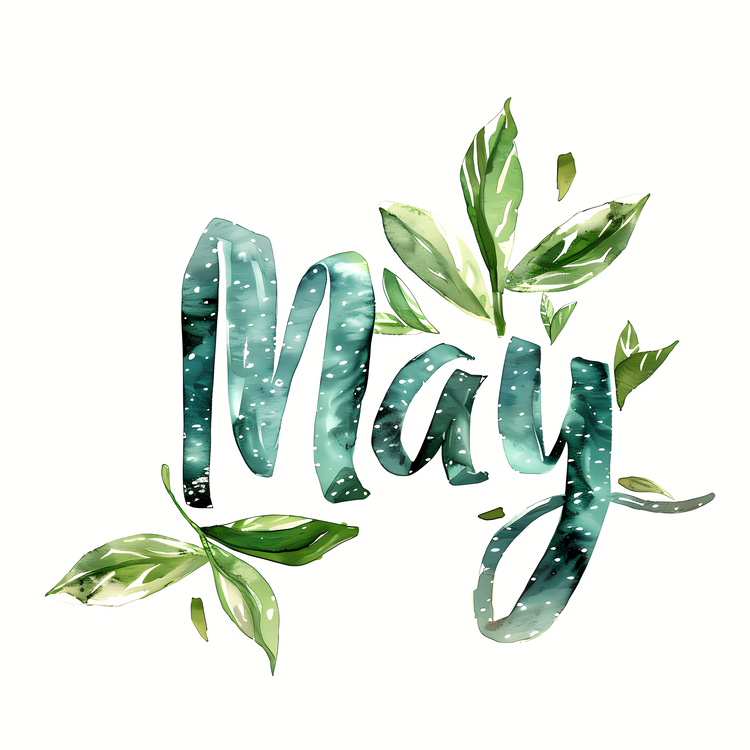 Hello May,May,Watercolor