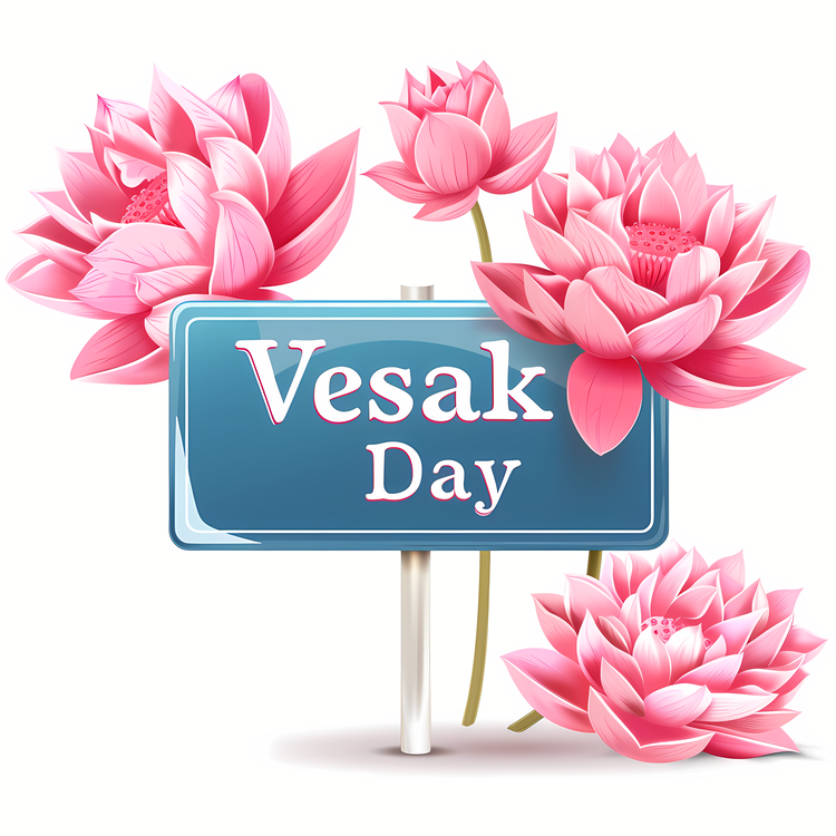 Happy Vesak Day,Vector,Graphic