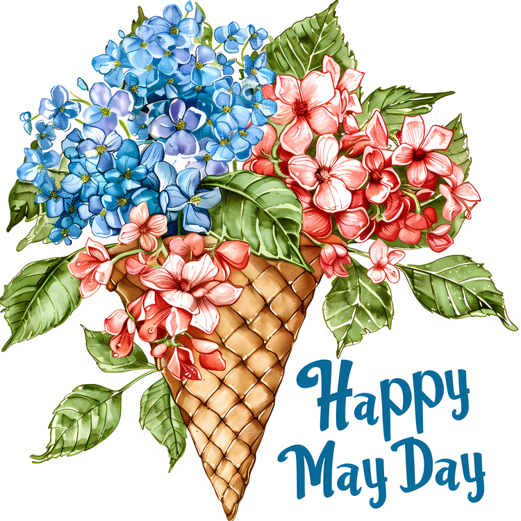 May Day,Ice Cream,Cone