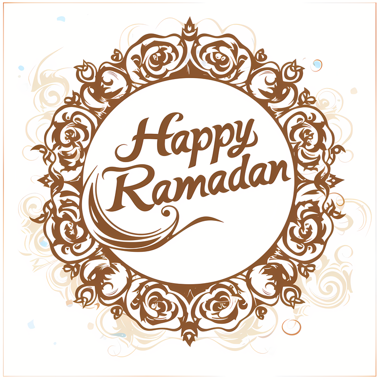 Happy Ramadan,Happy Rama,Rama On White Background