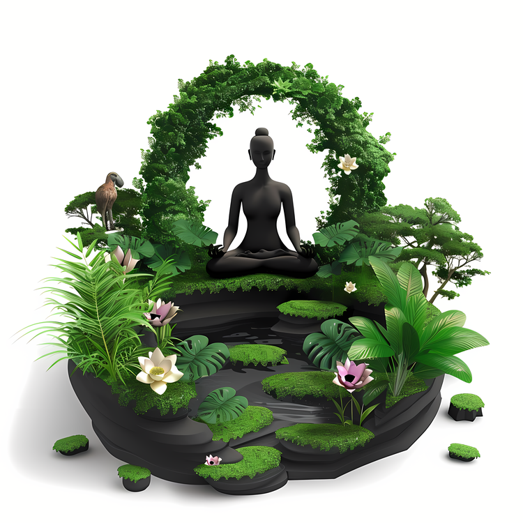 Garden Meditation Day,Meditation,Mindfulness