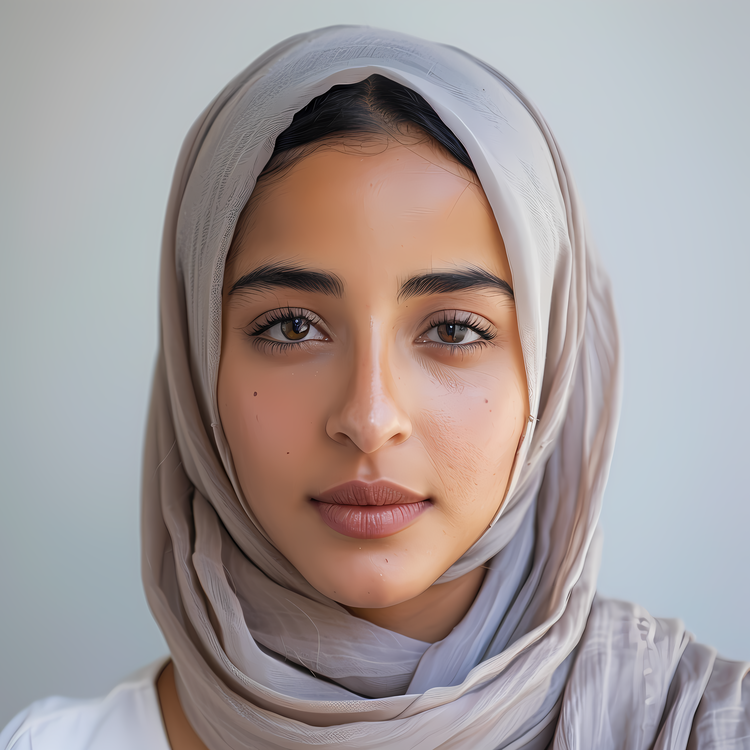 Muslim Woman,Close Up,Female