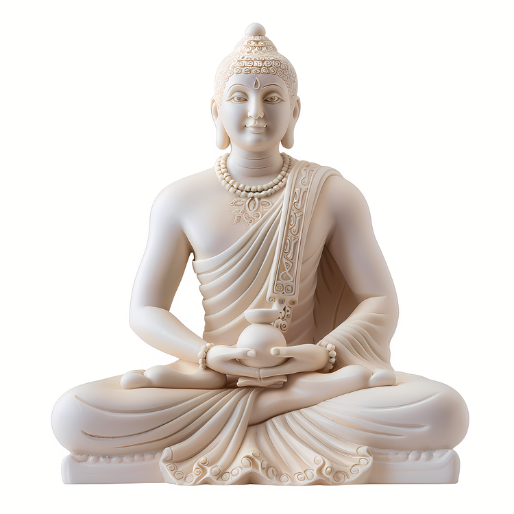 Mahavir Jayanti,Seated,Buddha Statue