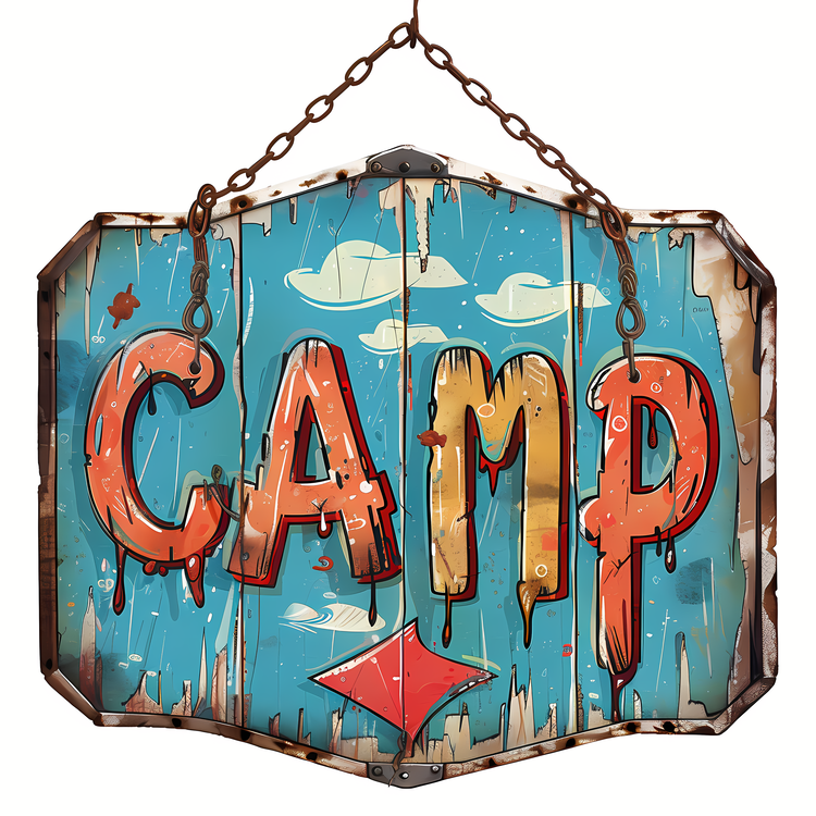 Camp,Rusty,Distressed