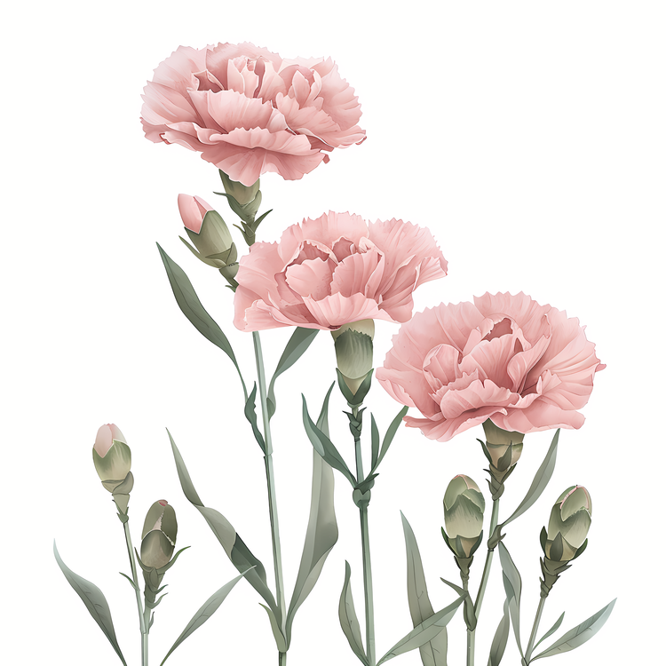 Pink Carnation,Carnations,Pink Flowers
