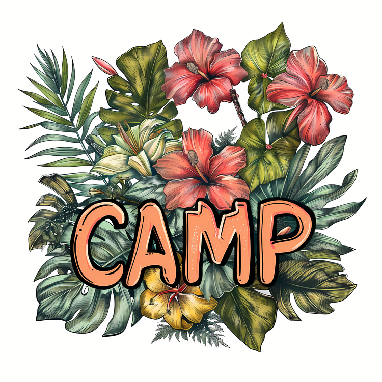 Camp,Flower,Tropical