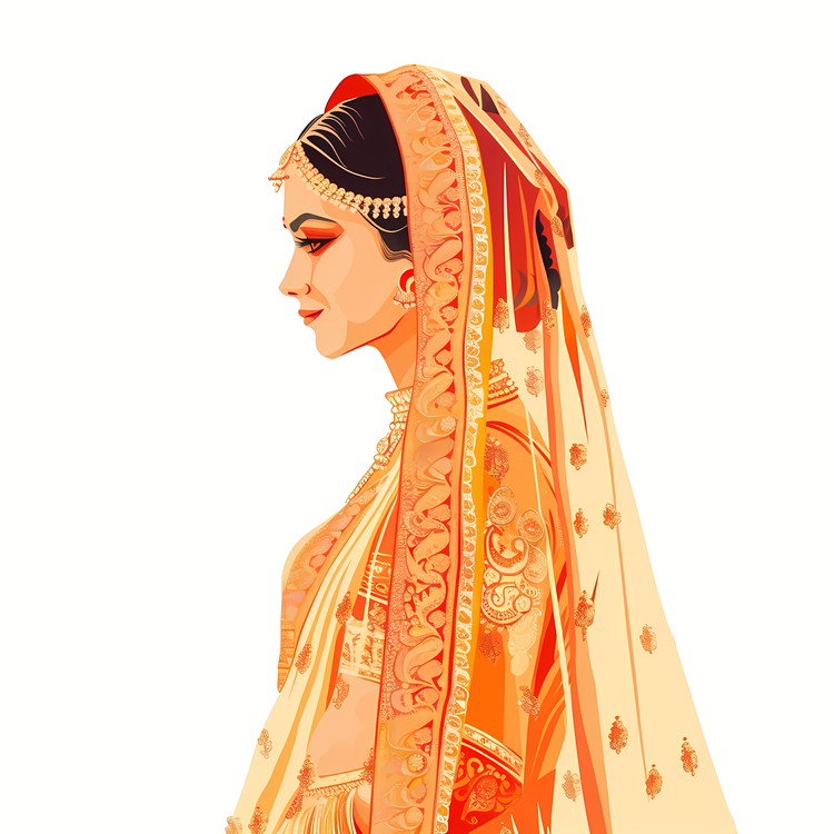 Hindu Wedding Bride,Indian Bridal Saree,Bride